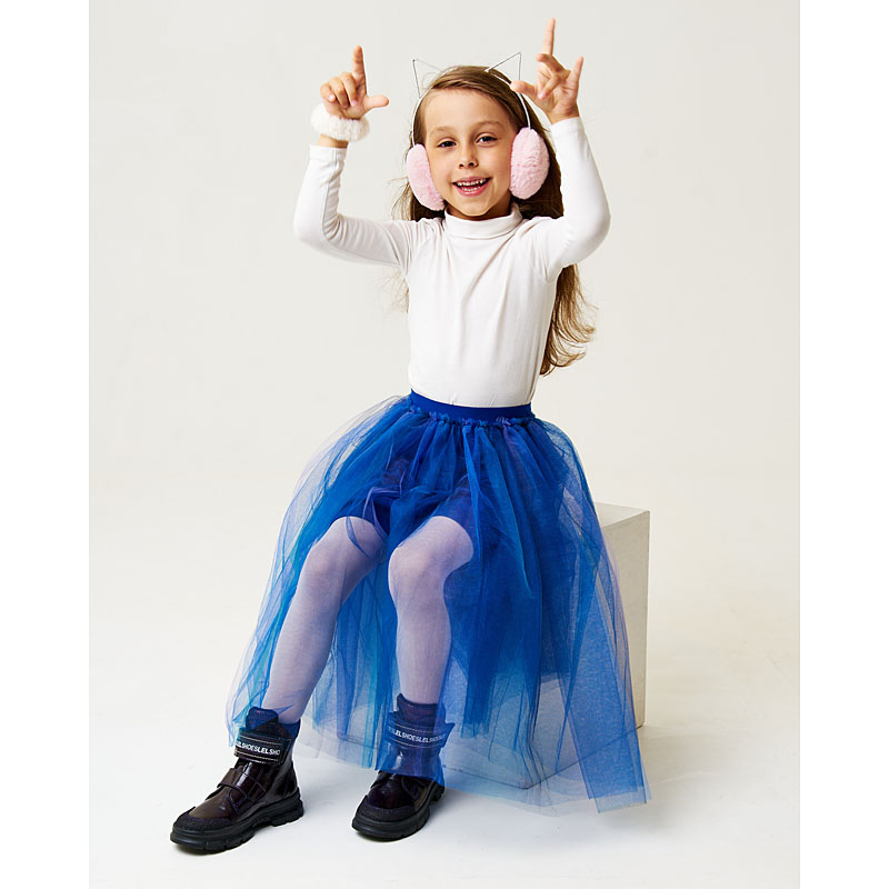 Ботинки байка, артикул 1973, цвет черничный купить в интернет-магазине Shoeslel с доставкой по России