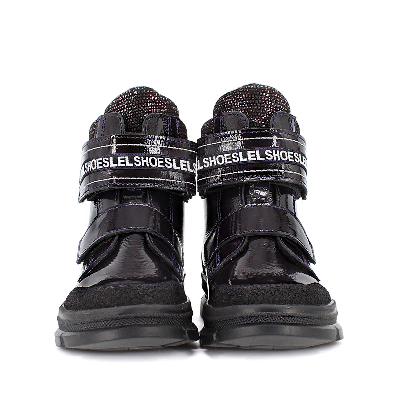 Ботинки байка, артикул 1973, цвет черничный купить в интернет-магазине Shoeslel с доставкой по России