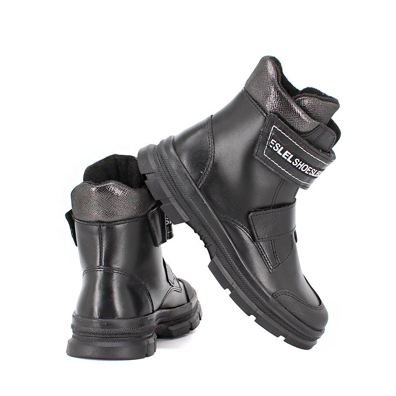 Ботинки байка, артикул 1973, цвет черный купить в интернет-магазине Shoeslel с доставкой по России