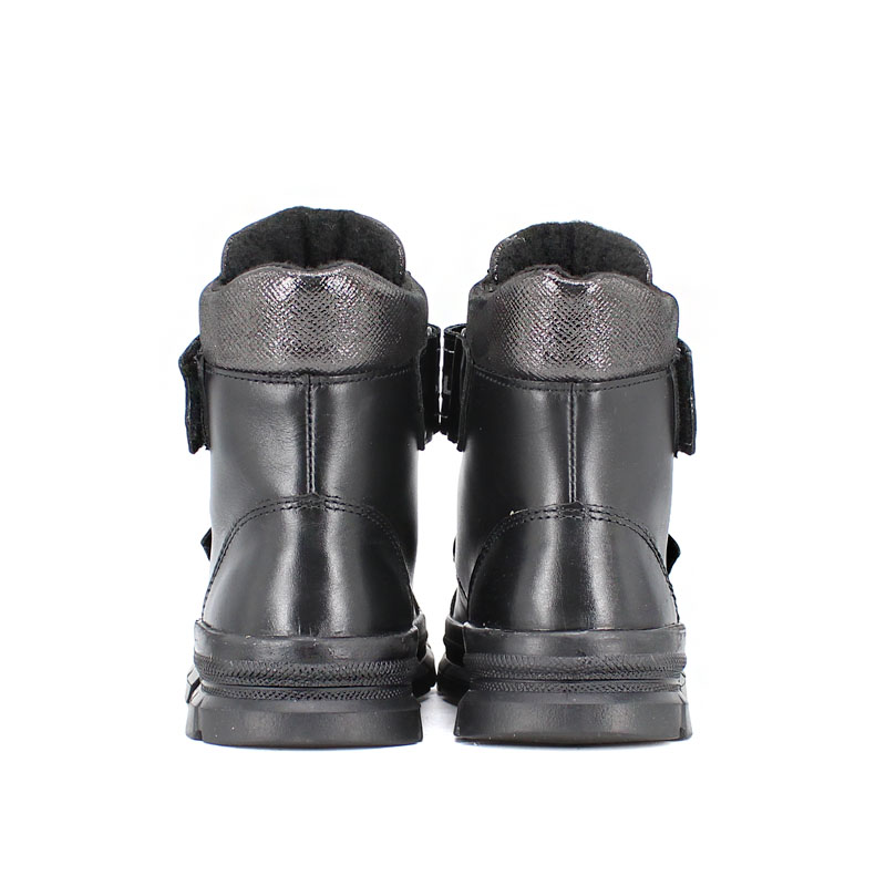 Ботинки байка, артикул 1973, цвет черный купить в интернет-магазине Shoeslel с доставкой по России