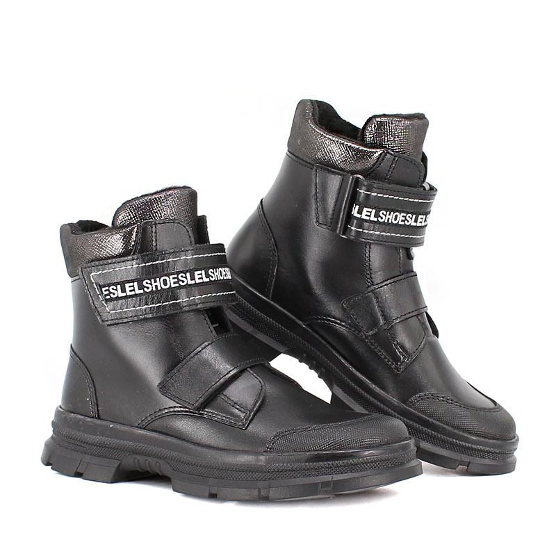 Ботинки байка, артикул 1973, цвет черный купить в интернет-магазине Shoeslel с доставкой по России