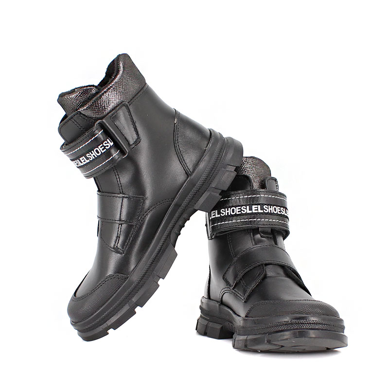 Ботинки байка, артикул 1973, цвет черный купить в интернет-магазине Shoeslel с доставкой по России