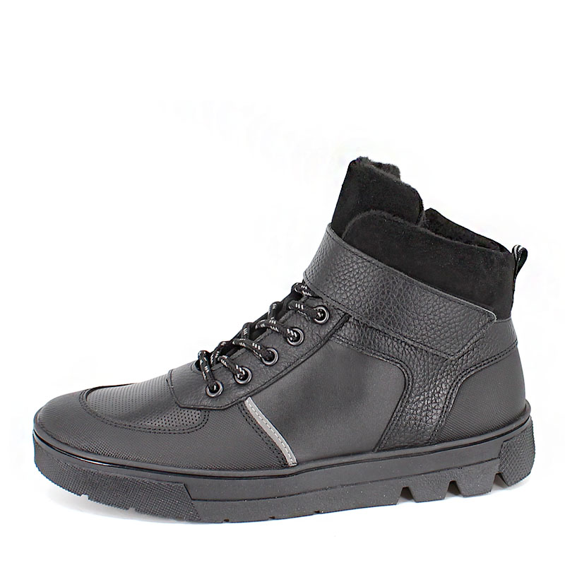 Ботинки байка, артикул 1978, цвет черный купить в интернет-магазине Shoeslel с доставкой по России