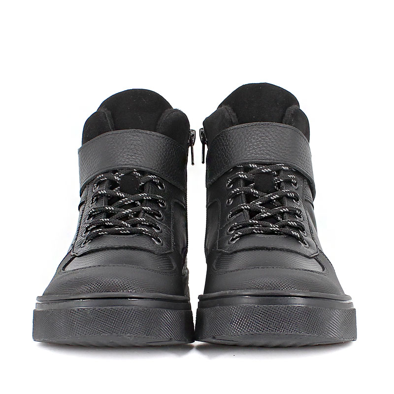 Ботинки байка, артикул 1978, цвет черный купить в интернет-магазине Shoeslel с доставкой по России