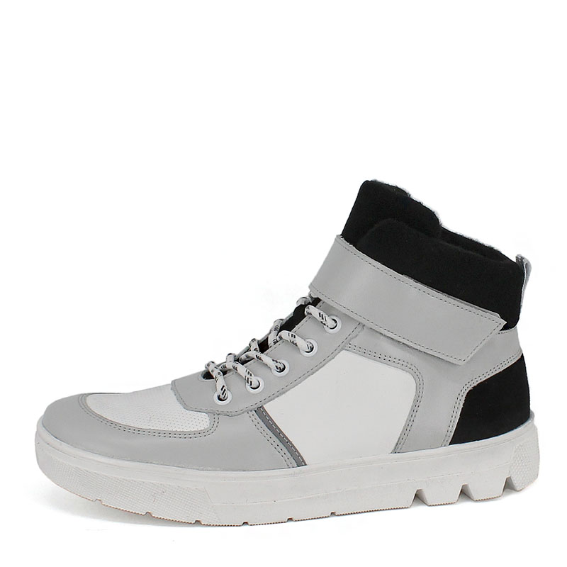 Ботинки байка, артикул 1978, цвет серый купить в интернет-магазине Shoeslel с доставкой по России