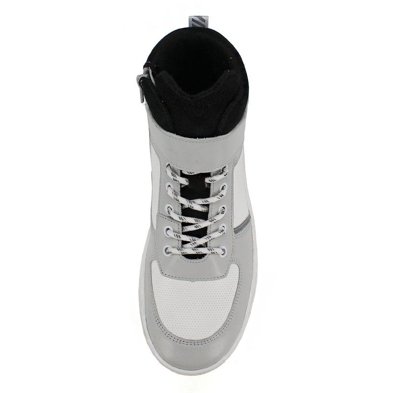 Ботинки байка, артикул 1978, цвет серый купить в интернет-магазине Shoeslel с доставкой по России