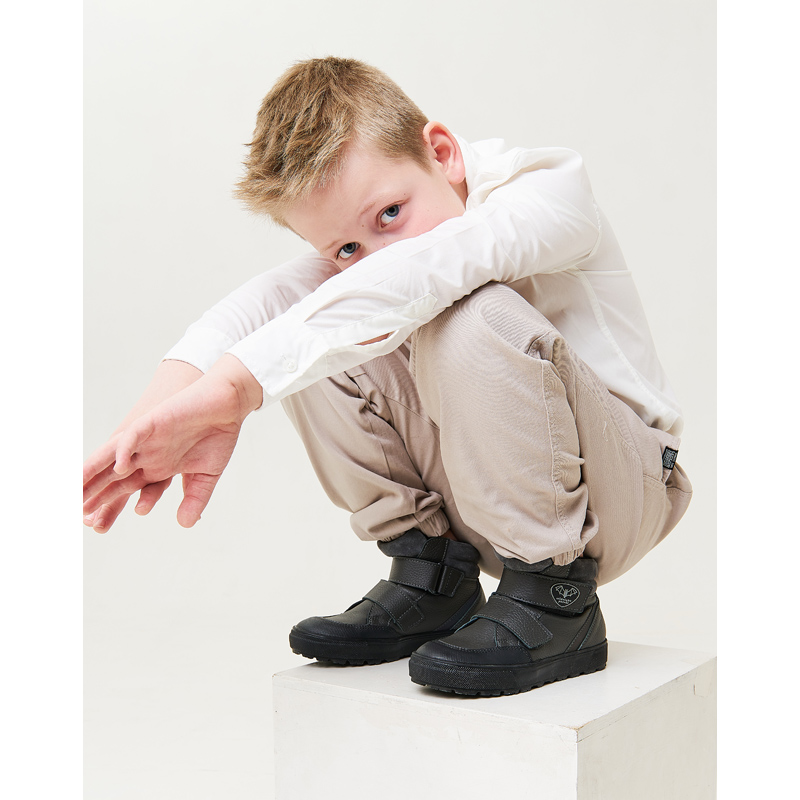 Ботинки байка, артикул 1979, цвет серый купить в интернет-магазине Shoeslel с доставкой по России