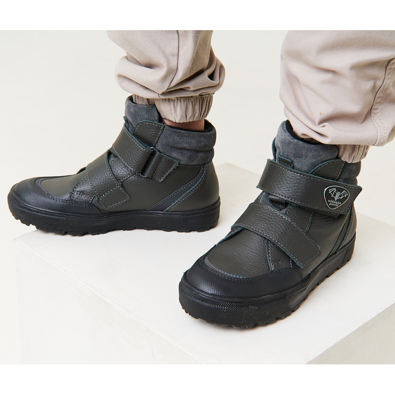 Ботинки байка, артикул 1979, цвет серый купить в интернет-магазине Shoeslel с доставкой по России