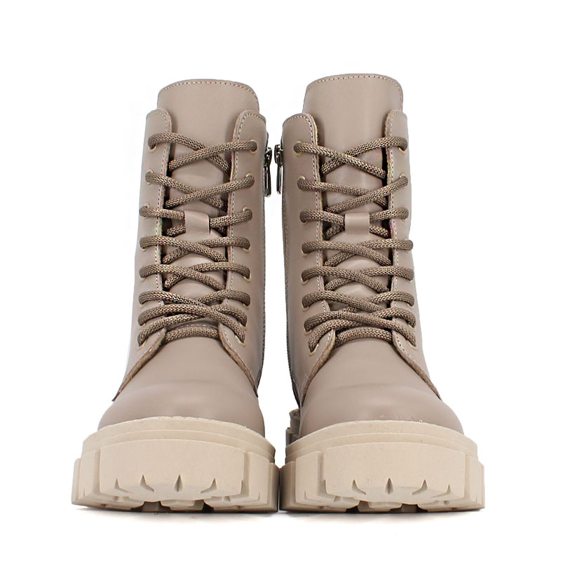 Ботинки байка, артикул 1981, цвет бежевый купить в интернет-магазине Shoeslel с доставкой по России