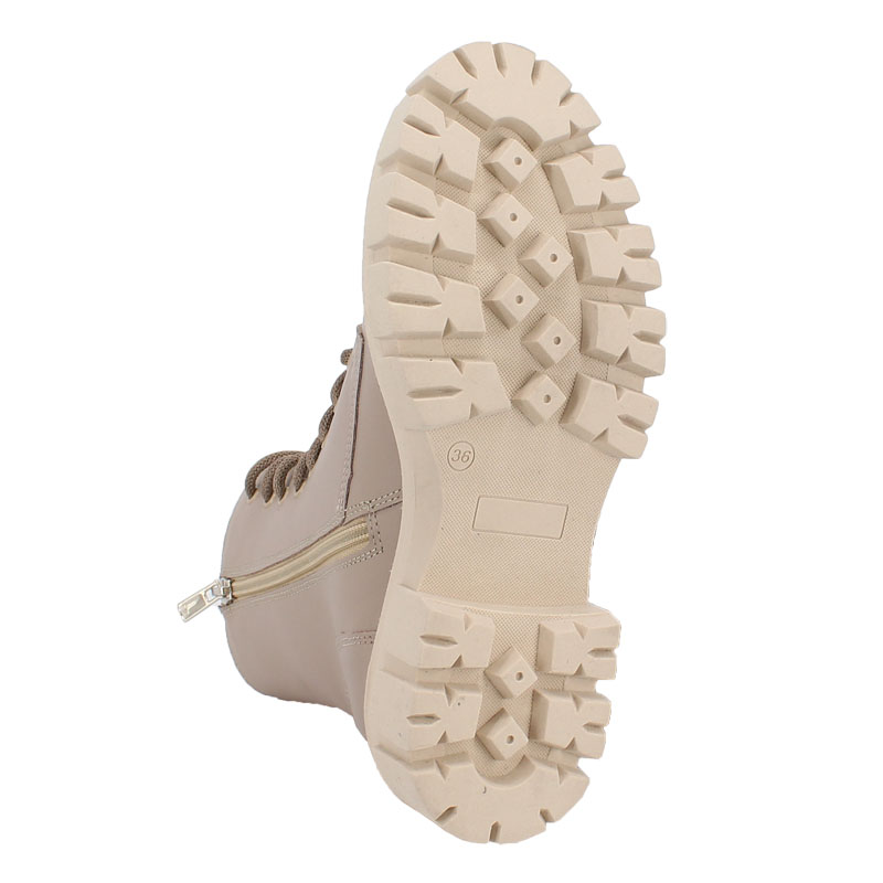 Ботинки байка, артикул 1981, цвет бежевый купить в интернет-магазине Shoeslel с доставкой по России