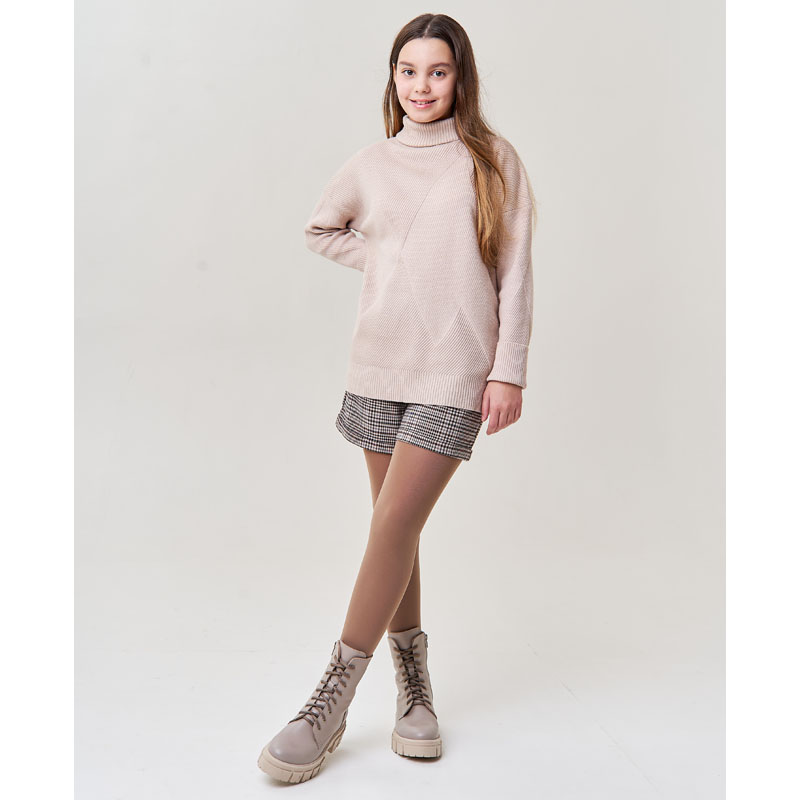 Ботинки байка, артикул 1981, цвет бежевый купить в интернет-магазине Shoeslel с доставкой по России