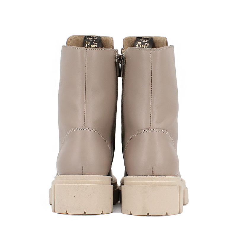 Ботинки байка, артикул 1981, цвет бежевый купить в интернет-магазине Shoeslel с доставкой по России