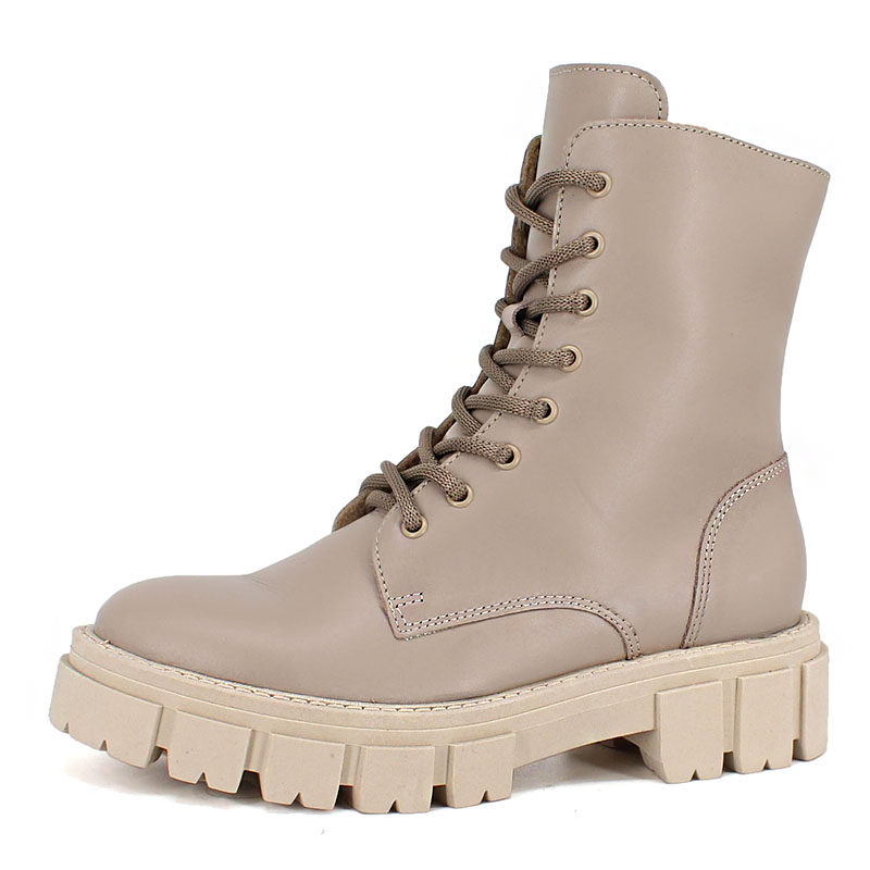 Ботинки байка, артикул 1981, цвет бежевый купить в интернет-магазине Shoeslel с доставкой по России