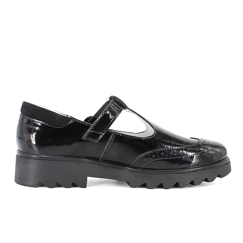 Туфли, артикул 1985, цвет черный купить в интернет-магазине Shoeslel с доставкой по России