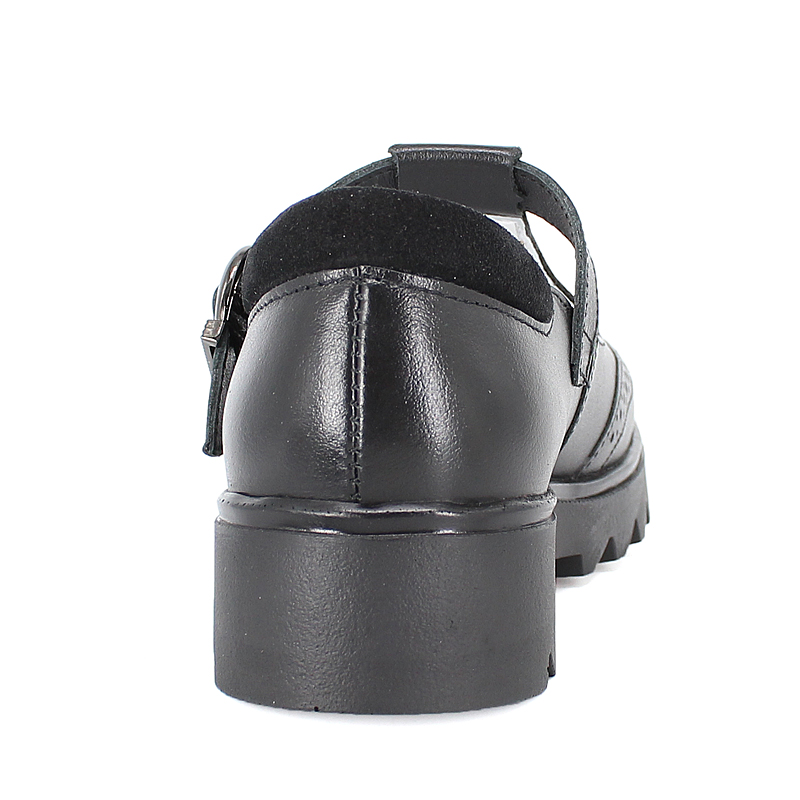 Туфли, артикул 1985, цвет хром, черный купить в интернет-магазине Shoeslel с доставкой по России