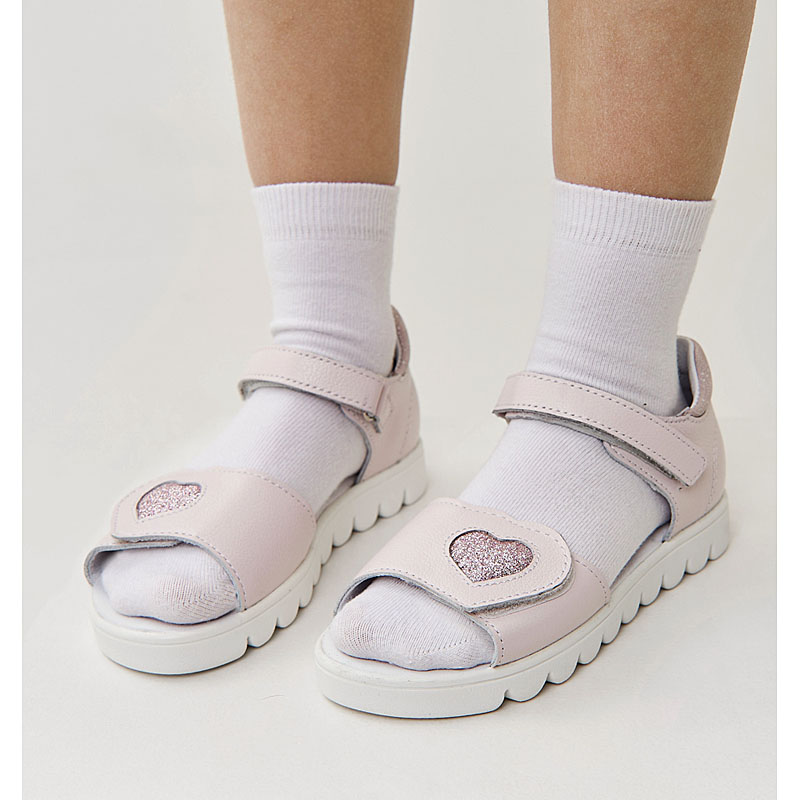 Туфли летние, артикул 1986, цвет светло-розовый купить в интернет-магазине Shoeslel с доставкой по России