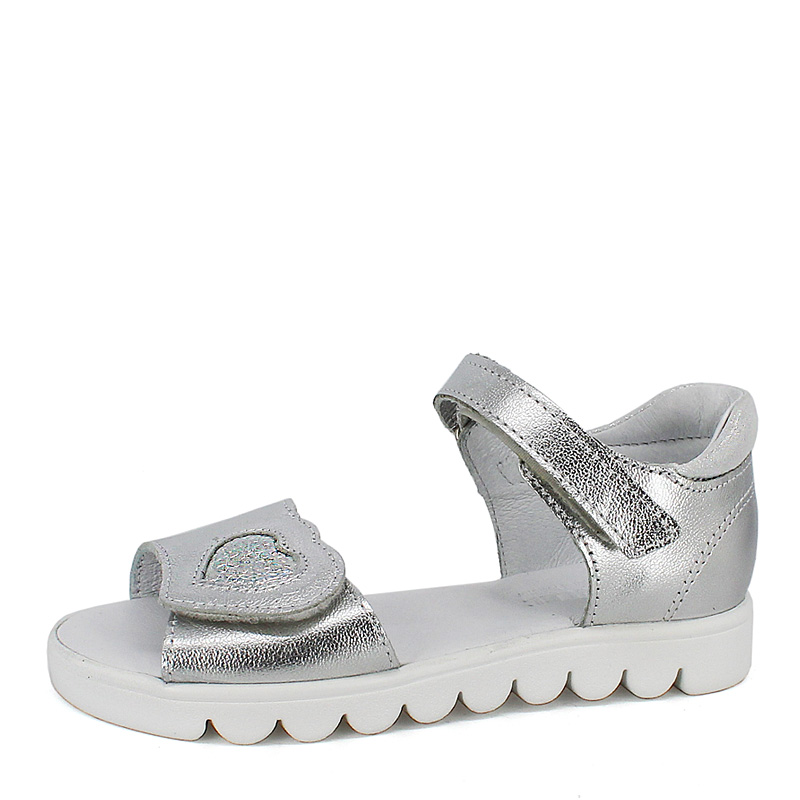 Туфли летние, артикул 1986, цвет серебристый купить в интернет-магазине Shoeslel с доставкой по России