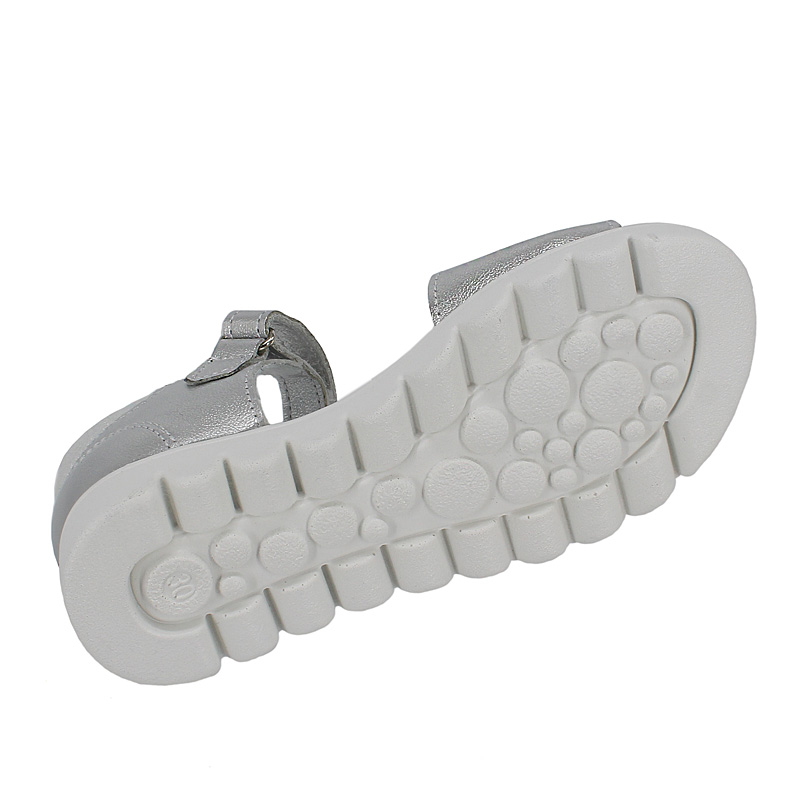 Туфли летние, артикул 1986, цвет серебристый купить в интернет-магазине Shoeslel с доставкой по России