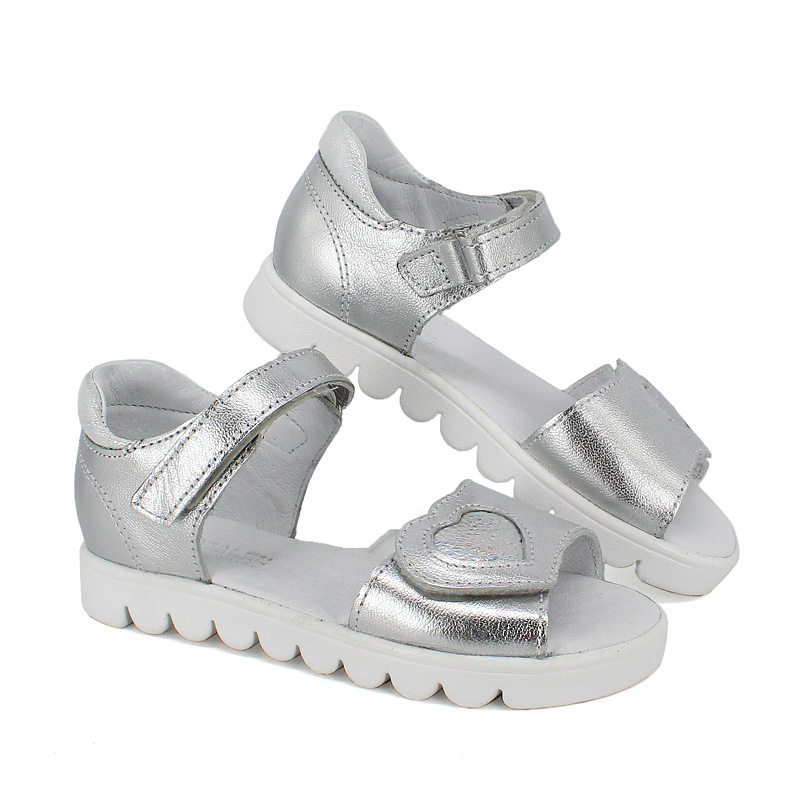 Туфли летние, артикул 1986, цвет серебристый купить в интернет-магазине Shoeslel с доставкой по России