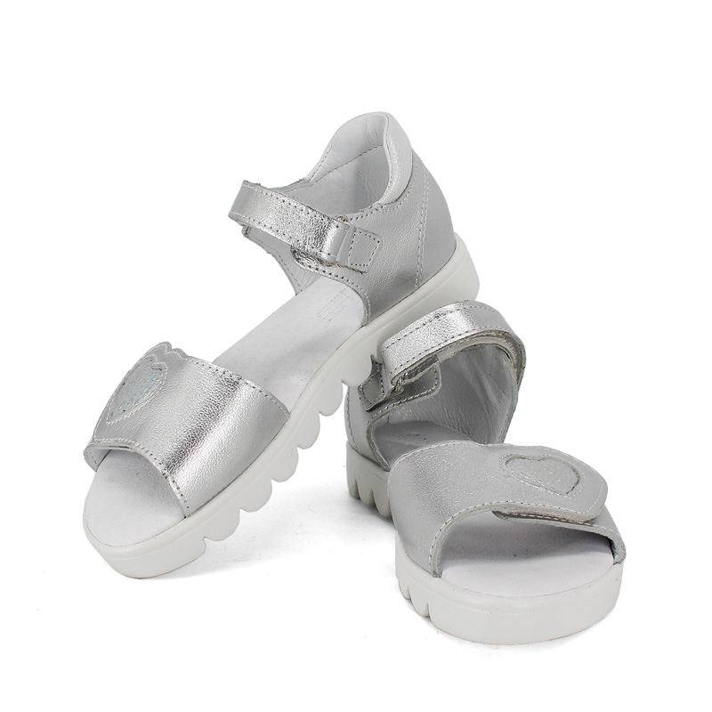 Туфли летние, артикул 1986, цвет серебристый купить в интернет-магазине Shoeslel с доставкой по России