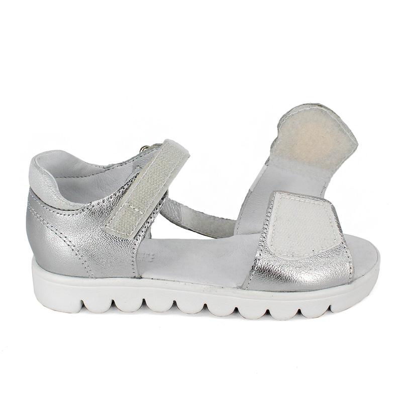 Туфли летние, артикул 1986, цвет серебристый купить в интернет-магазине Shoeslel с доставкой по России