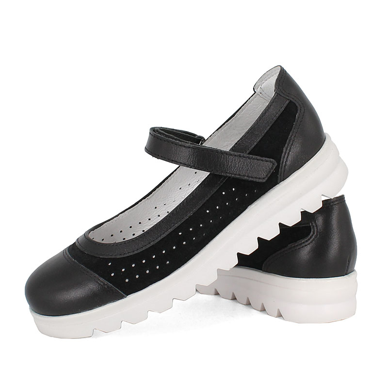 Туфли, артикул 1994, цвет черный купить в интернет-магазине Shoeslel с доставкой по России