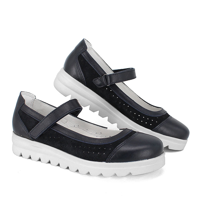 Туфли, артикул 1994, цвет синий купить в интернет-магазине Shoeslel с доставкой по России