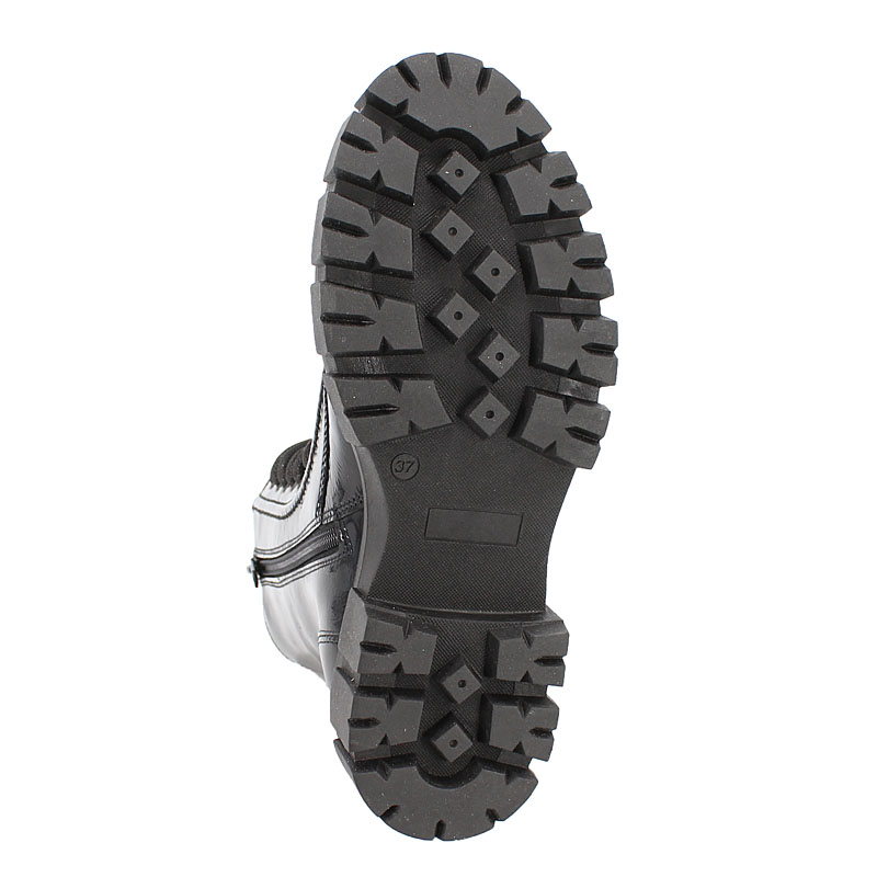 Ботинки байка, артикул 1996, цвет наплак, черный купить в интернет-магазине Shoeslel с доставкой по России