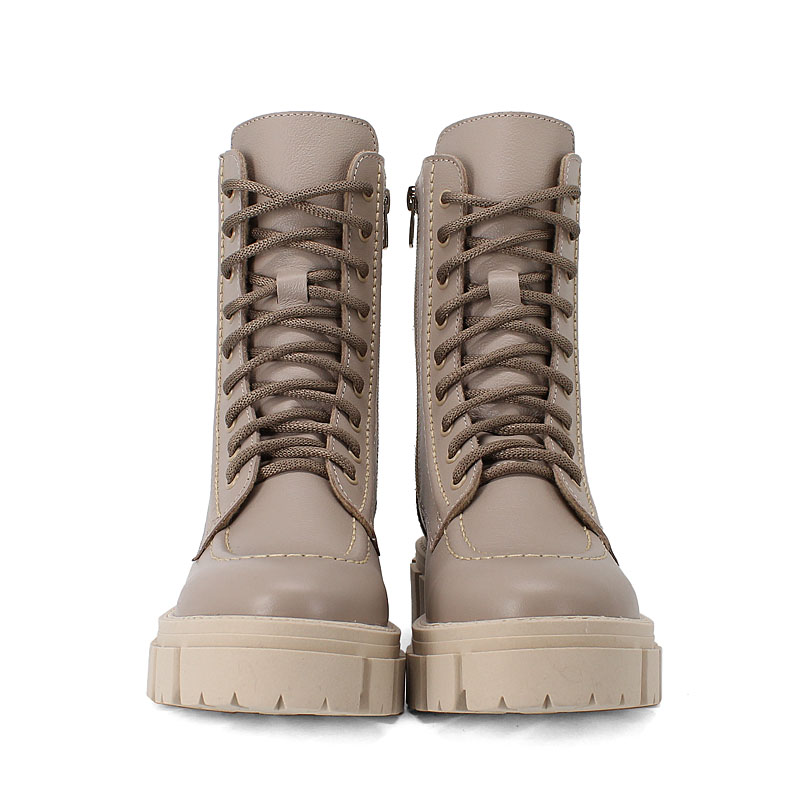 Ботинки байка, артикул 1996, цвет бежевый купить в интернет-магазине Shoeslel с доставкой по России