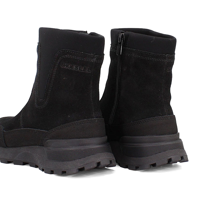 Полусапожки, артикул 1999, цвет черный купить в интернет-магазине Shoeslel с доставкой по России