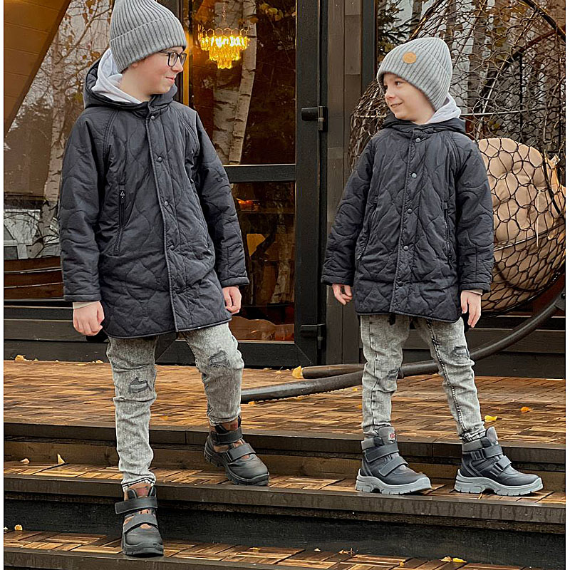 Ботинки нат.мех, артикул 2004, цвет черный купить в интернет-магазине Shoeslel с доставкой по России