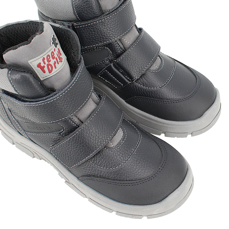 Ботинки нат.мех, артикул 2004, цвет синий купить в интернет-магазине Shoeslel с доставкой по России