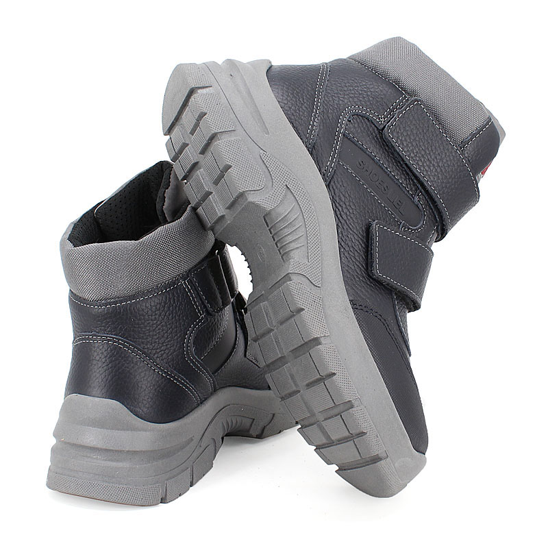 Ботинки нат.мех, артикул 2004, цвет синий купить в интернет-магазине Shoeslel с доставкой по России