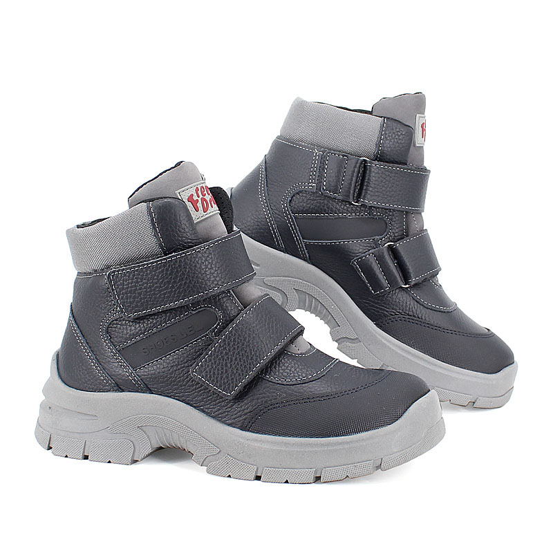 Ботинки нат.мех, артикул 2004, цвет синий купить в интернет-магазине Shoeslel с доставкой по России