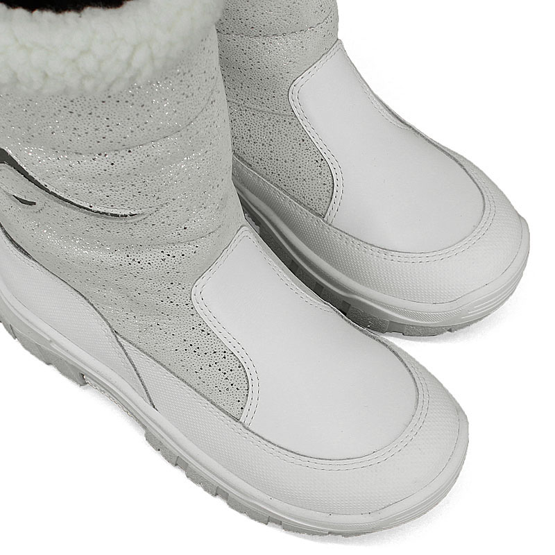 Сапожки нат.мех, артикул 2006, цвет белый купить в интернет-магазине Shoeslel с доставкой по России