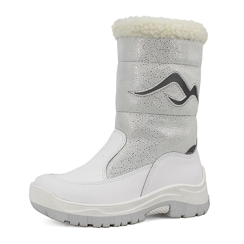 Сапожки нат.мех, артикул 2006, цвет белый купить в интернет-магазине Shoeslel с доставкой по России