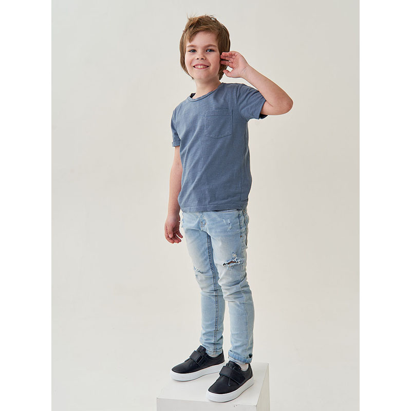 Полуботинки, артикул 2008, цвет синий купить в интернет-магазине Shoeslel с доставкой по России