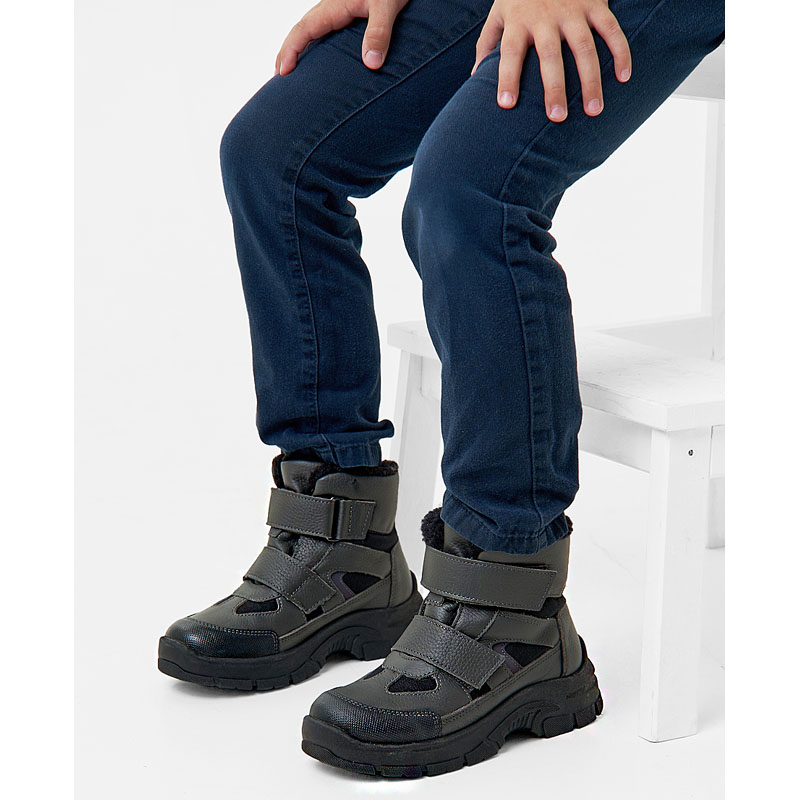 Ботинки, артикул 2016, цвет серый купить в интернет-магазине Shoeslel с доставкой по России