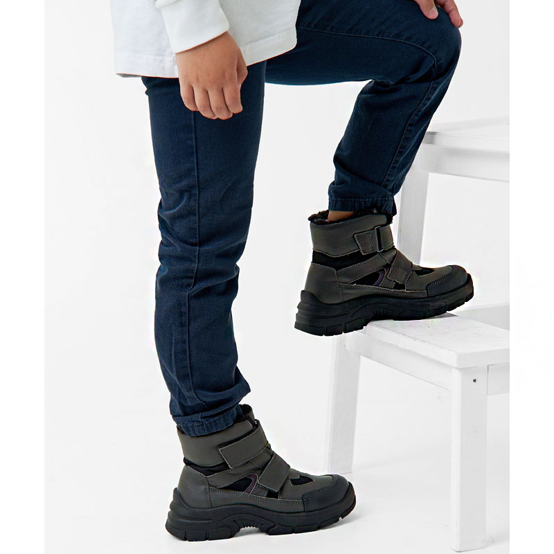 Ботинки, артикул 2016, цвет серый купить в интернет-магазине Shoeslel с доставкой по России