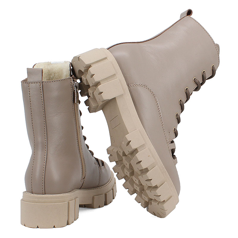 Ботинки, артикул 2018, цвет бежевый купить в интернет-магазине Shoeslel с доставкой по России