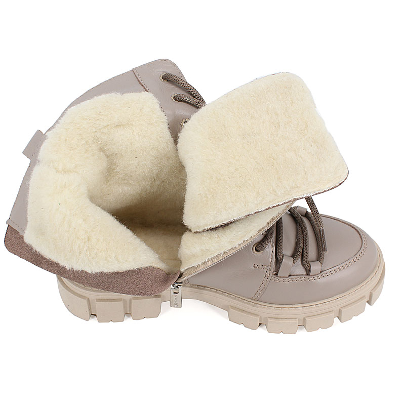 Ботинки, артикул 2018, цвет бежевый купить в интернет-магазине Shoeslel с доставкой по России