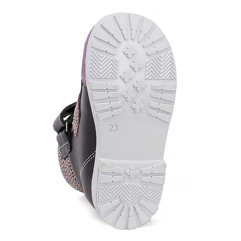 Ботинки ясельные, артикул 2019, цвет черничный купить в интернет-магазине Shoeslel с доставкой по России