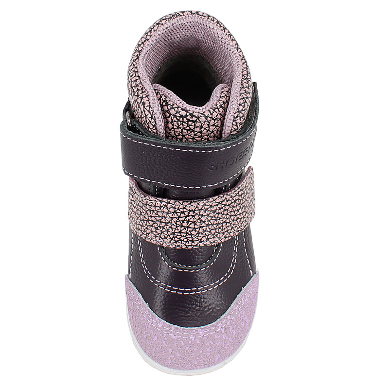 Ботинки ясельные, артикул 2019, цвет черничный купить в интернет-магазине Shoeslel с доставкой по России