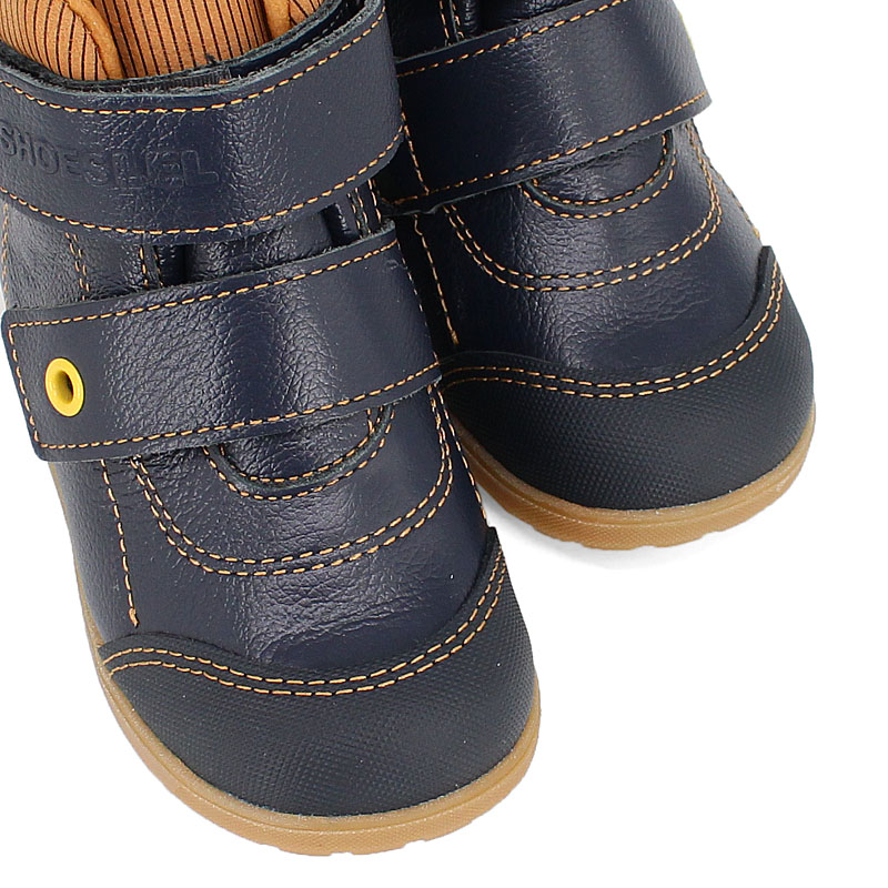 Ботинки ясельные, артикул 2019, цвет синий купить в интернет-магазине Shoeslel с доставкой по России