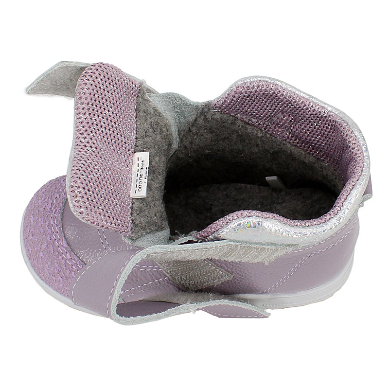 Ботинки ясельные, артикул 2019, цвет сиреневый купить в интернет-магазине Shoeslel с доставкой по России