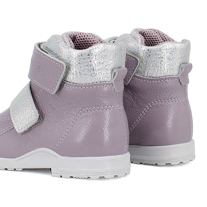 Ботинки ясельные, артикул 2019, цвет сиреневый купить в интернет-магазине Shoeslel с доставкой по России