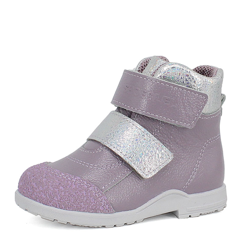 Ботинки ясельные, артикул 2019, цвет сиреневый купить в интернет-магазине Shoeslel с доставкой по России