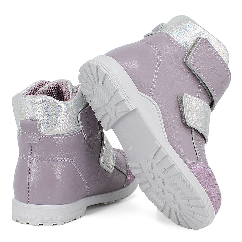 Ботинки ясельные, артикул 2019, цвет сиреневый купить в интернет-магазине Shoeslel с доставкой по России