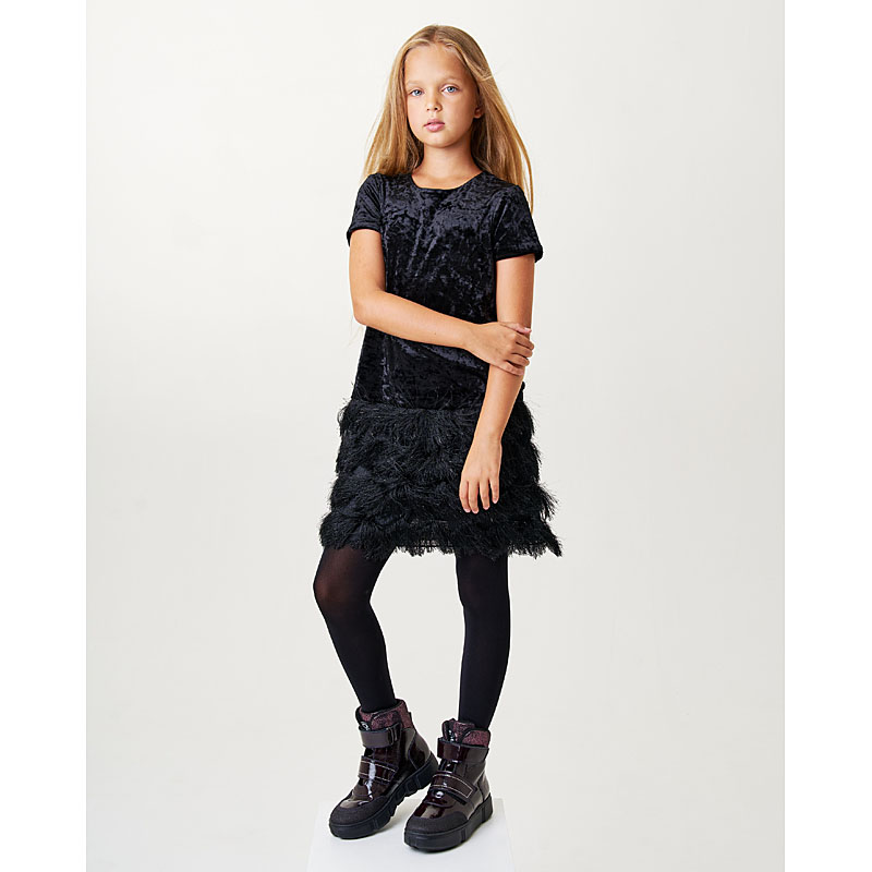 Ботинки байка, артикул 2021, цвет черничный купить в интернет-магазине Shoeslel с доставкой по России