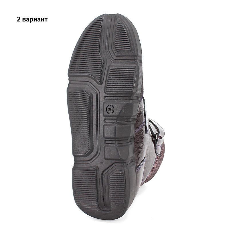 Ботинки байка, артикул 2021, цвет черничный купить в интернет-магазине Shoeslel с доставкой по России